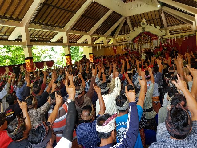 Terbukti Berbuat, Catur Desa Kecamatan Banjar Satu Jalur Siap Menangkan Koster-Ace