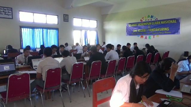 Antisipasi Kerusakan Perangkat, UNBK Siswa Bawa Laptop Cadangan