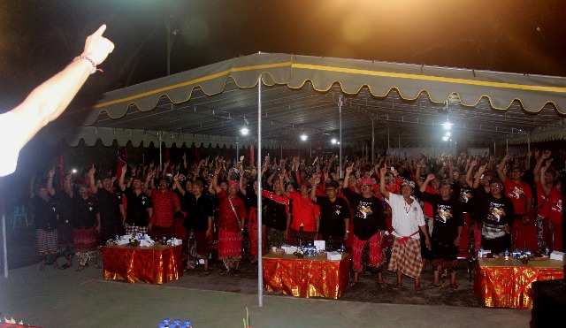Desa Intaran Sanur Bulatkan Tekad Menangkan Koster-Ace