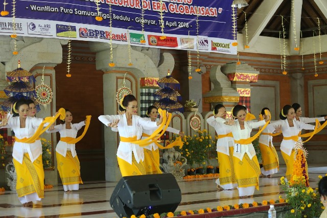 DPC IWAPI Gianyar Gelar Lomba Tari Rejang Renteng