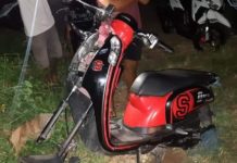 Motor Diduga Hasil Curian Ditinggal di Kuburan Gadungan