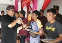 Wabup Sanjaya, Hadiri Lomba Tari Bali ST Bhakti Sasana Buruan Kelod