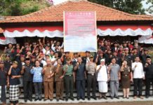 Antisipasi Radikalisme, Bupati Bangli Deklarasikan Perangi Terorisme