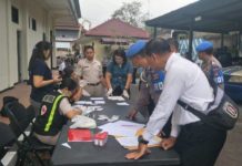 Anggota Polres Bangli Mendadak di Tes Urine