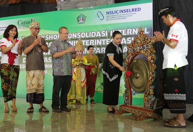 Bupati Eka buka Kick Off dan Workshop Konsolidasi Internal RIF di Pupuan-