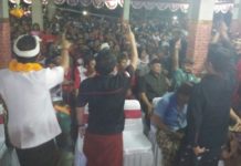 Ribuan Warga Desa Nyalian Bulatkan Tekad Satu Jalur Menangkan Koster-Ace dan BAGIA
