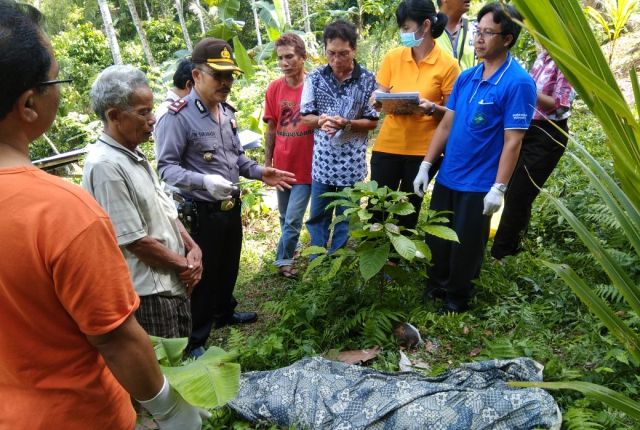 Hilang Sehari, Warga Wanagiri Ditemukan Meninggal di Kebun