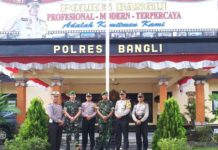 Sinergitas TNI-Polri, Danrem 163/Wira Satya Kunjungi Polres Bangli