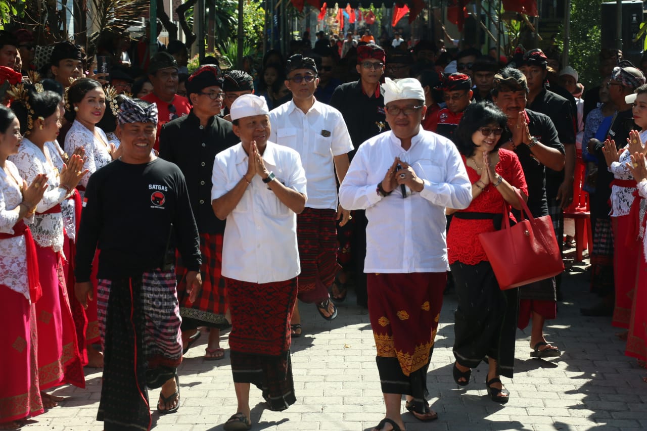 Jadi Pemimpin Merakyat, Tegal Harum dan Tegal Kerta Dukung Koster-Ace