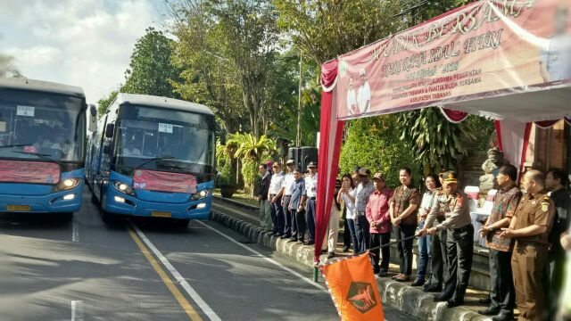 Pemkab Tabanan, Siapkan 13 Bus untuk Mudik Bersama ke Enam Kalinya