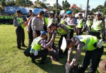 Bhayangkara Bali Run 2018, Polres Bangli Siapkan 150 Personil