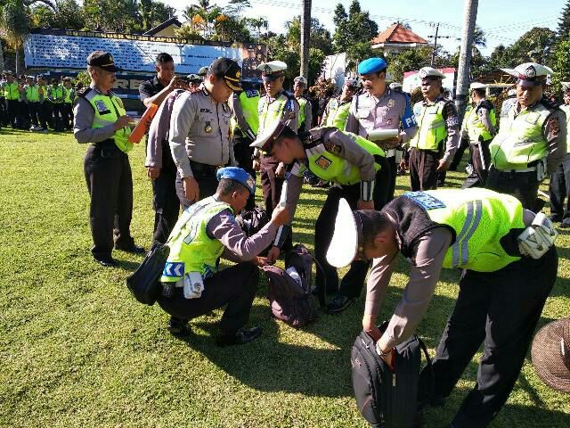 Bhayangkara Bali Run 2018, Polres Bangli Siapkan 150 Personil