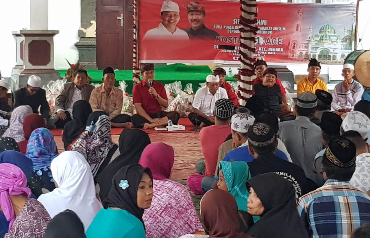 Koster Gandeng Umat Muslim untuk Aktif Membangun Bali