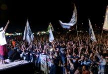 Belasan Ribu Generasi Milenia Gianyar Hadiri Gelar Budaya Satu Jalur