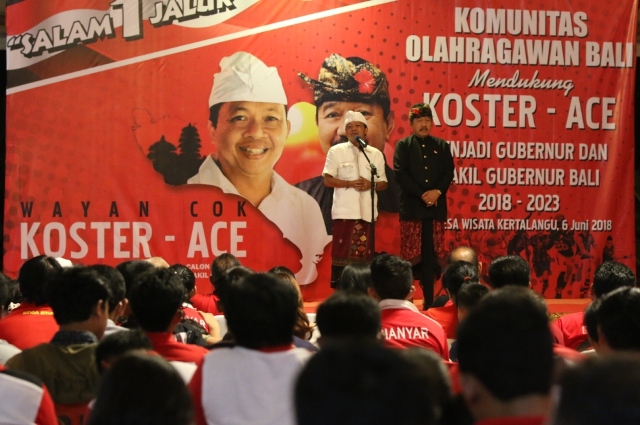 Ini Strategi Koster-Ace Memajukan Olahraga di Bali