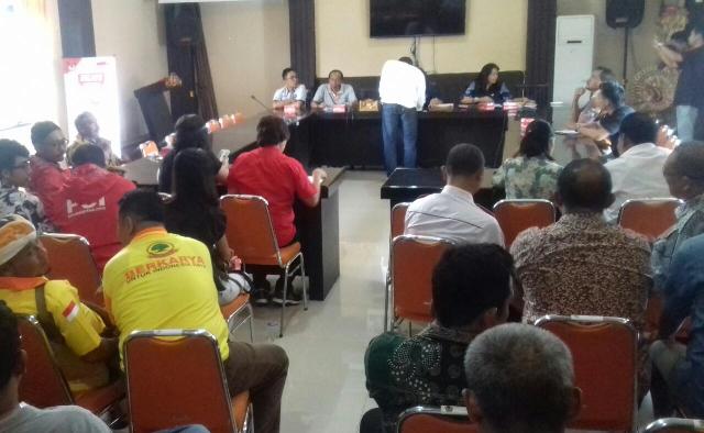 KPU Tabanan Umumkan Hasil Verifikasi Kelengkapan Administrasi Bacaleg