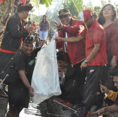 Wakil Bupati Sanjaya Buka Lomba Mancing STT Eka Lestari