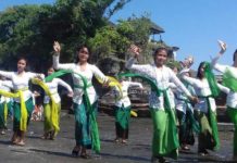 Penari Inti Tari Rejang Sandat Ratu Segara Dipasupati