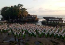 Tari Rejang Sandat Ratu Segara “Ngajegang Jagat”