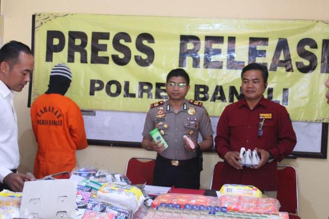 Polres Bangli Ungkap Pelaku Penipuan Kosmetik