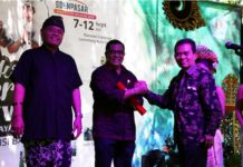 Wabup Sanjaya Terima Penghargaan Emas Adhi Bhakti Tani Nelayan Utama