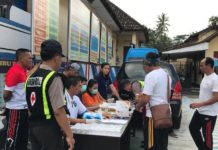 Serius Berantas Narkoba, Ratusan Pesonil Polres Bangli Lakukan Tes Urine