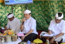 Jelang Karya Agung Danu Kretih, Wagub Cok Ace Pimpin Paruman di Pura Ulun Danu Batur Kintamani