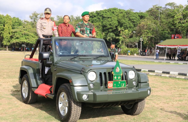 Apel Gelar Pasukan Komando Operasi Pengamanan VVIP Our Ocean Conference 2018