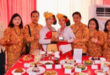 Ny. Putri Suastini Koster Bawa Pangan Lokal Bali di Lomba Cipta Menu B2SA Tingkat Nasional Tahun 2018