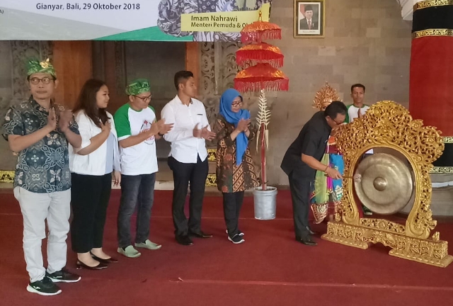 Kemenpora dan Gema Desantara Rekrut 2000 Pemuda Kader Anti Narkoba di Bali