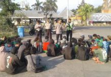 Khawatir Berbuat Kejahatan, Puluhan Anak Punk di Gilimanuk Diamankan Polisi
