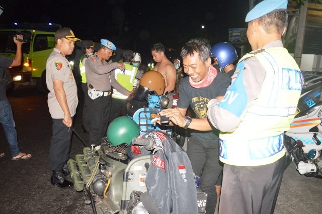 Polres Tabanan Gencar Gelar Operasi Mantap Brata Cipta Kondisi Jelang Pemilu