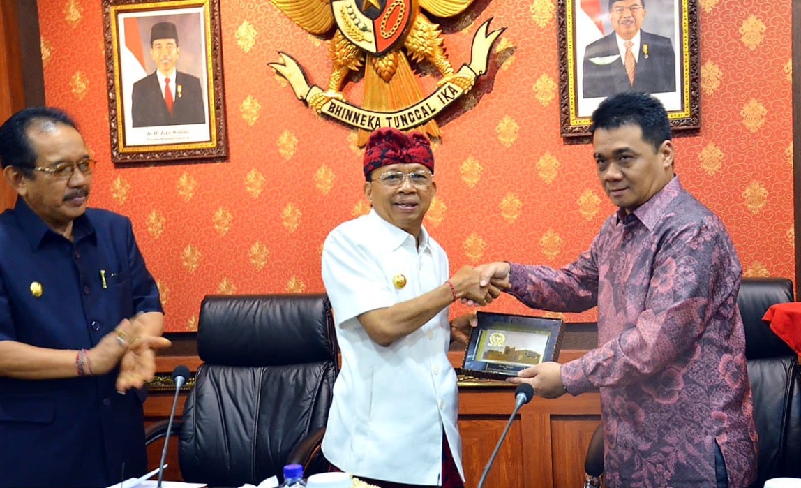 Terima Kunker Komisi II DPR RI, Koster Yakin Pemilu 2019 di Bali Berjalan Aman dan Lancar