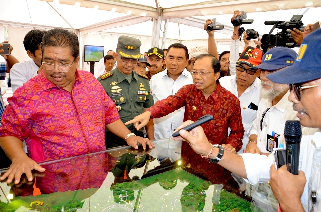 Gubernur Koster Resmikan Ground Breaking Pembangunan Shortcut Singaraja – Mengwitani Titik 5–6