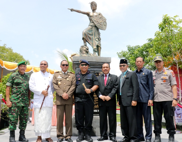 Wagub Cok Ace, Hadiri Peresmian Patung Padarakan Rumeksa Gardapati