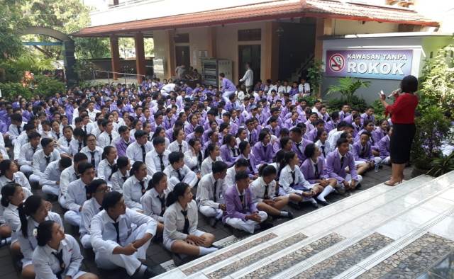 Tingkatkan Partisipasi Pemilih Milenial, KPU Tabanan “Goes To School”