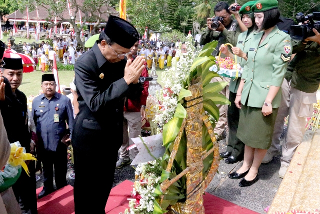 Peringati 72 Tahun Puputan Margarana, Gubernur Koster Ajak Krama Bali Pupuk dan Tingkatkan Rasa Solidaritas