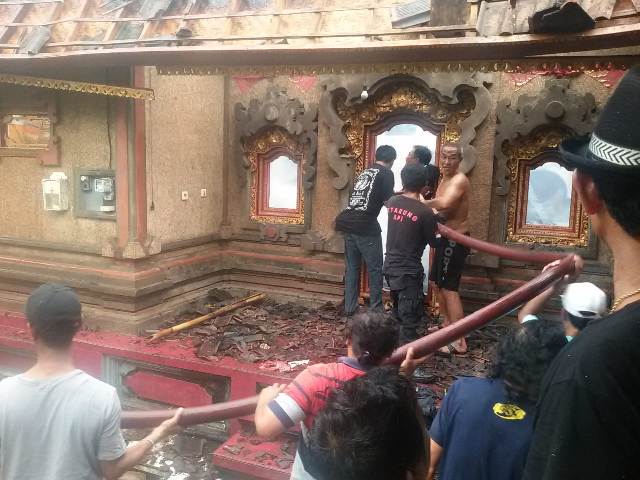 Sehari Dua Rumah Ludes Terbakar di Tabanan