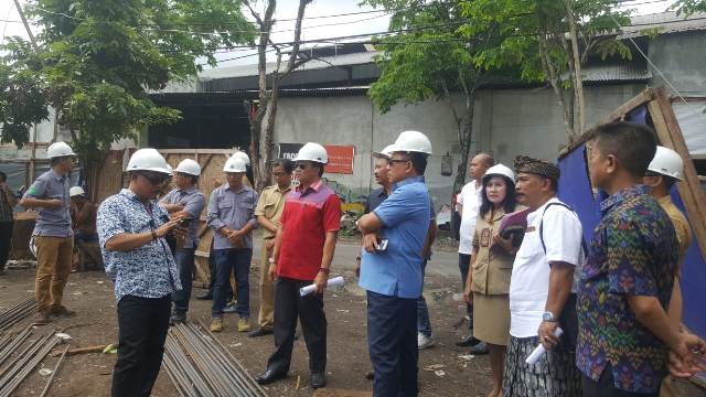 Komisi III DPRD Bali Sidak Pekerjaan Proyek Gor Debes