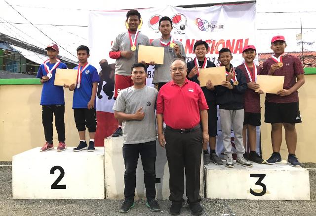 Dua Atlet Petanque Bali Raih Medali di Kejurnas Junior