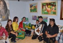 Buka Pameran Seni Rupa PPB, Ny. Putri Suastini Koster Borong Lukisan Perupa Disabilitas Pameran Seni Rupa
