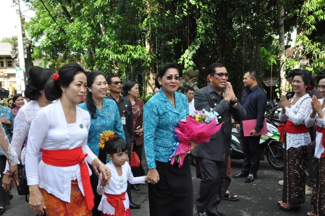 Desa Dajan Peken Wakili Tabanan dalam Lomba Kesatuan Gerak PKK Tingkat Provinsi Bali