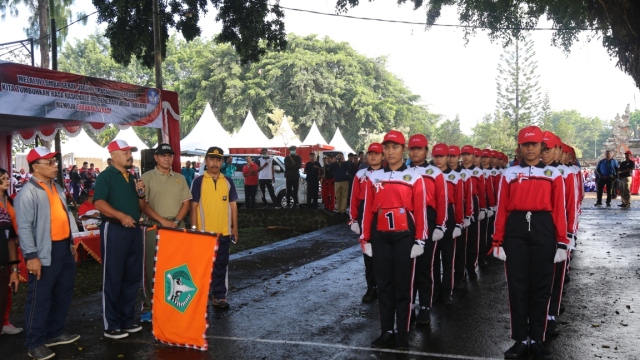 99 Regu Meriahkan Gerak Jalan Puputan Margarana ke 72