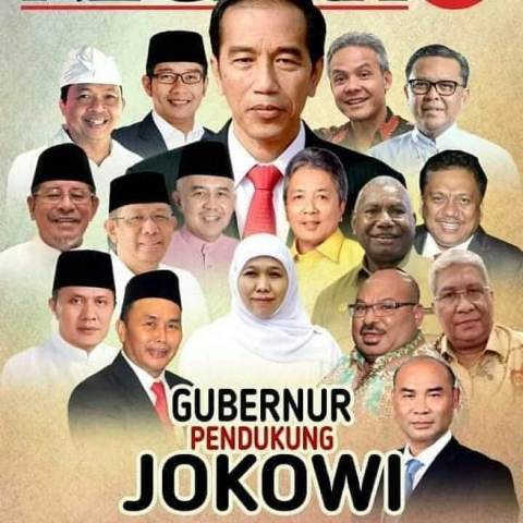 16 Gubernur Aktif  Ini Tegaskan Dukungan Terhadap Joko Widodo, Bentuk Penilaian Objek dalam Kinerja Presiden