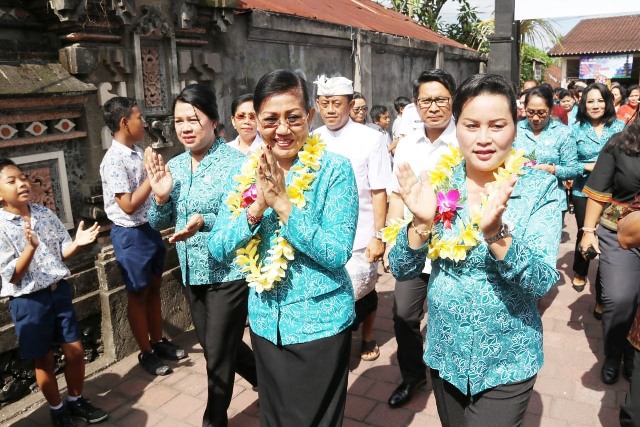 Ny. Putri Koster Minta 10 Program Pokok PKK Tidak Hanya Menjadi Slogan