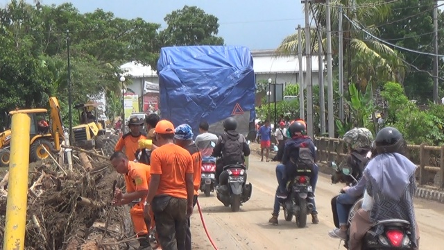 Pasca Banjir Bandang, Jalur Denpasar-Gilimanuk Mulai Normal