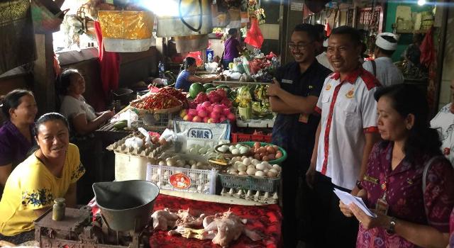 Pantau Lonjakan Harga, TPID Tabanan Sidak Pasar Tradisional