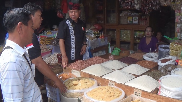 Disperindag Jembrana Sidak Pasar Jelang Natal dan Tahun Baru, Ini Hasilnya