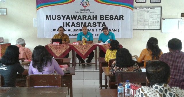 Ikatan Alumni SMA Negeri 1 Tabanan Gelar Musyawarah Besar