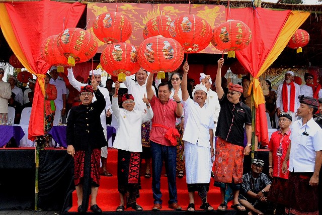 Pembukaan Balingkang Festival 2019, Gubernur Koster Akulturasi Budaya Bali dan Tiongkok Sudah Turun Temurun di Bali